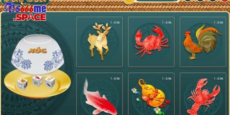 Qua vài thao tác đơn giản, bạn đã có thể tham gia bầu cua online tại S666