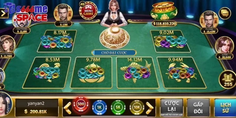 Hiện nay, bầu cua online tại app S666 được nhiều người lựa chọn